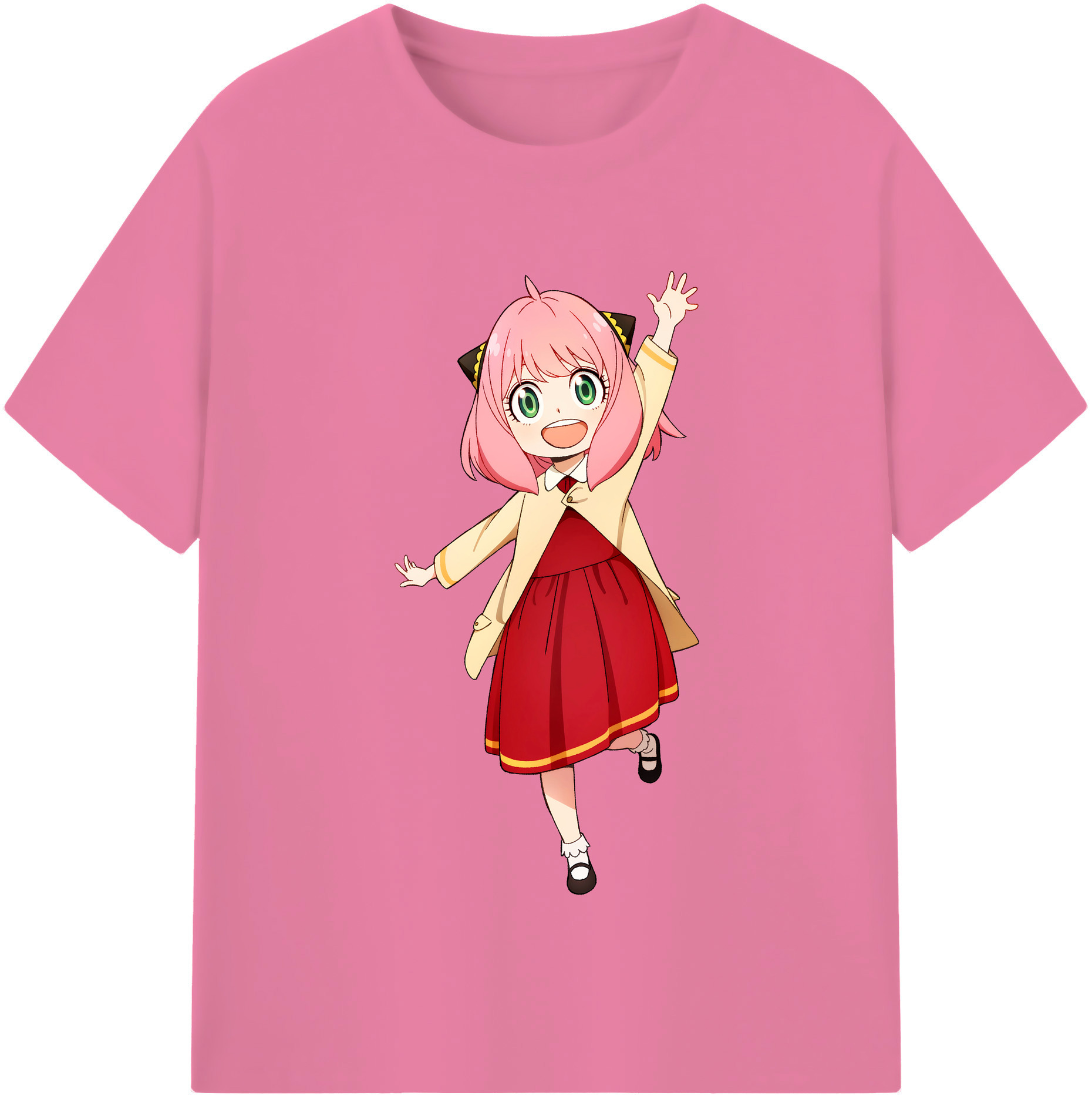 （画像用） SPY×FAMILY间谍家家酒 綿100％半袖Tシャツ（フロントプリント）